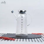 ظرف روغن پیرکس شیاری 900 سی سی یونیک(یک عددی)