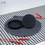 قالب برگر فلزی دسته چوبی13 سانت نیوهوم ( یک عددی) - تصویر 2