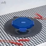 ظرف ماکروویو قفل دار 650 سی سی دایره {گلس لاک} شیشه لومینارک فرانسه(یک عددی)
