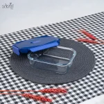 ظرف ماکروویو قفل دار 650 سی سی {گلس لاک} شیشه لومینارک فرانسه(یک عددی) - تصویر 2