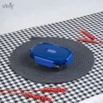 ظرف ماکروویو قفل دار 370 سی سی {گلس لاک} شیشه لومینارک فرانسه(یک عددی)