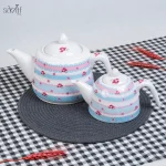 کتری و قوری سرامیک فانتزی (یک عددی) - تصویر 2