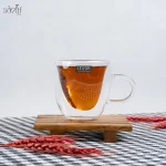 ماگ دو جداره پیرکس 250 سی سی لروا (یک عددی)