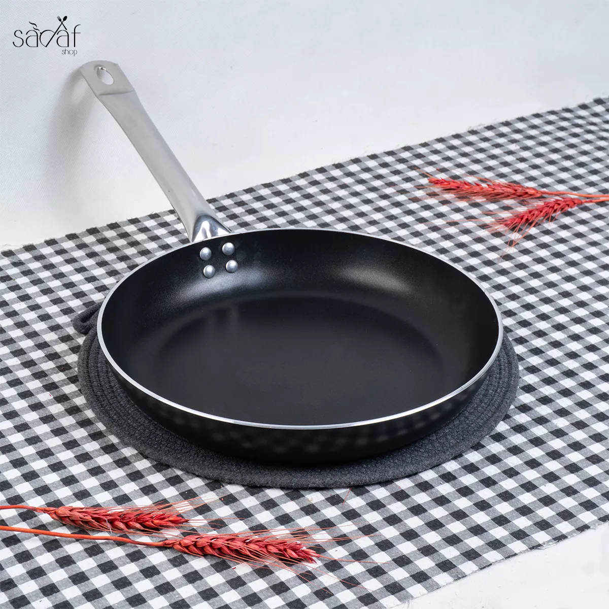 28 تابه تک دسته 28 سانت فست تو زرساب (یک عددی) - تصویر 1