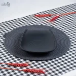 ظرف سرو پیش غذا 081 بلک ملامین ( یک عددی)